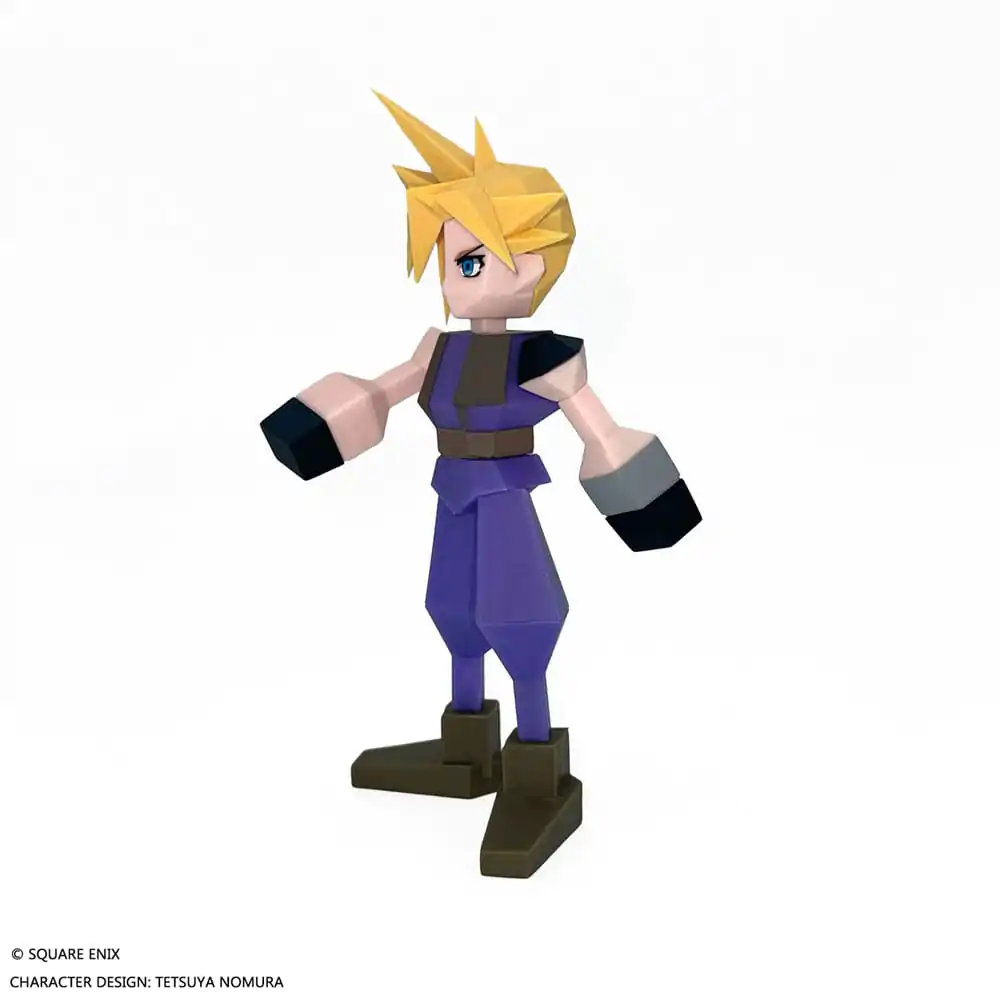 Final Fantasy VII Polygon Vinil Figura Cloud Strife 15 cm fotografija izdelka