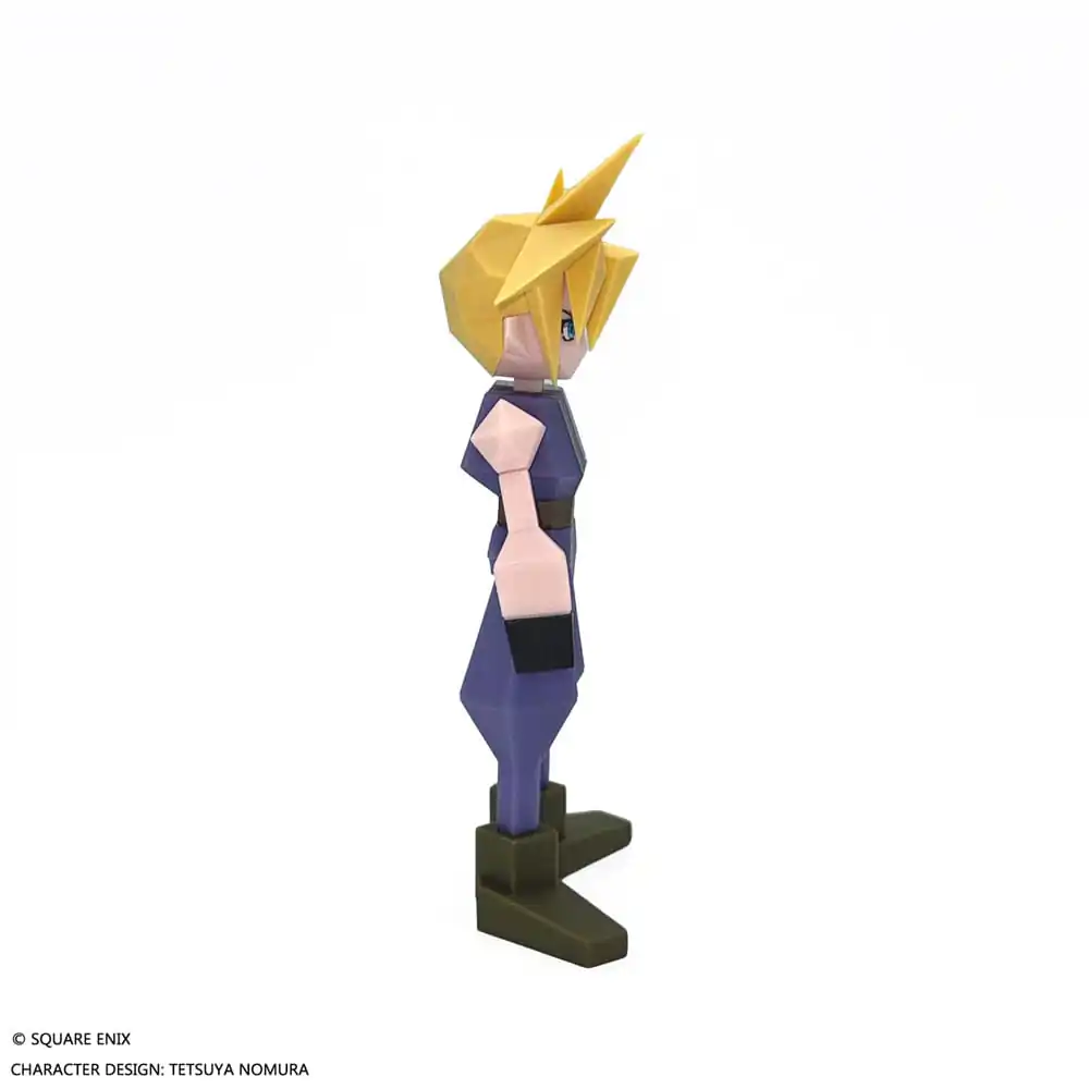 Final Fantasy VII Polygon Vinil Figura Cloud Strife 15 cm fotografija izdelka