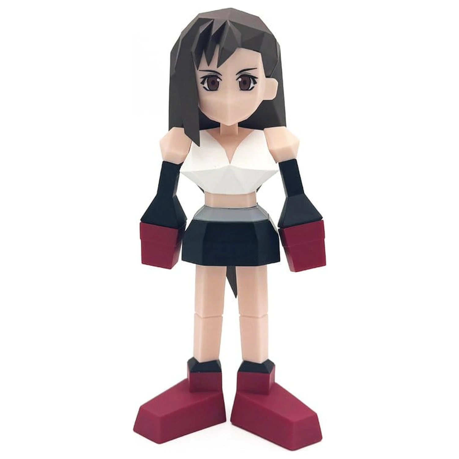 Final Fantasy VII Polygon vinilna figura Tifa Lockhart 14 cm fotografija izdelka