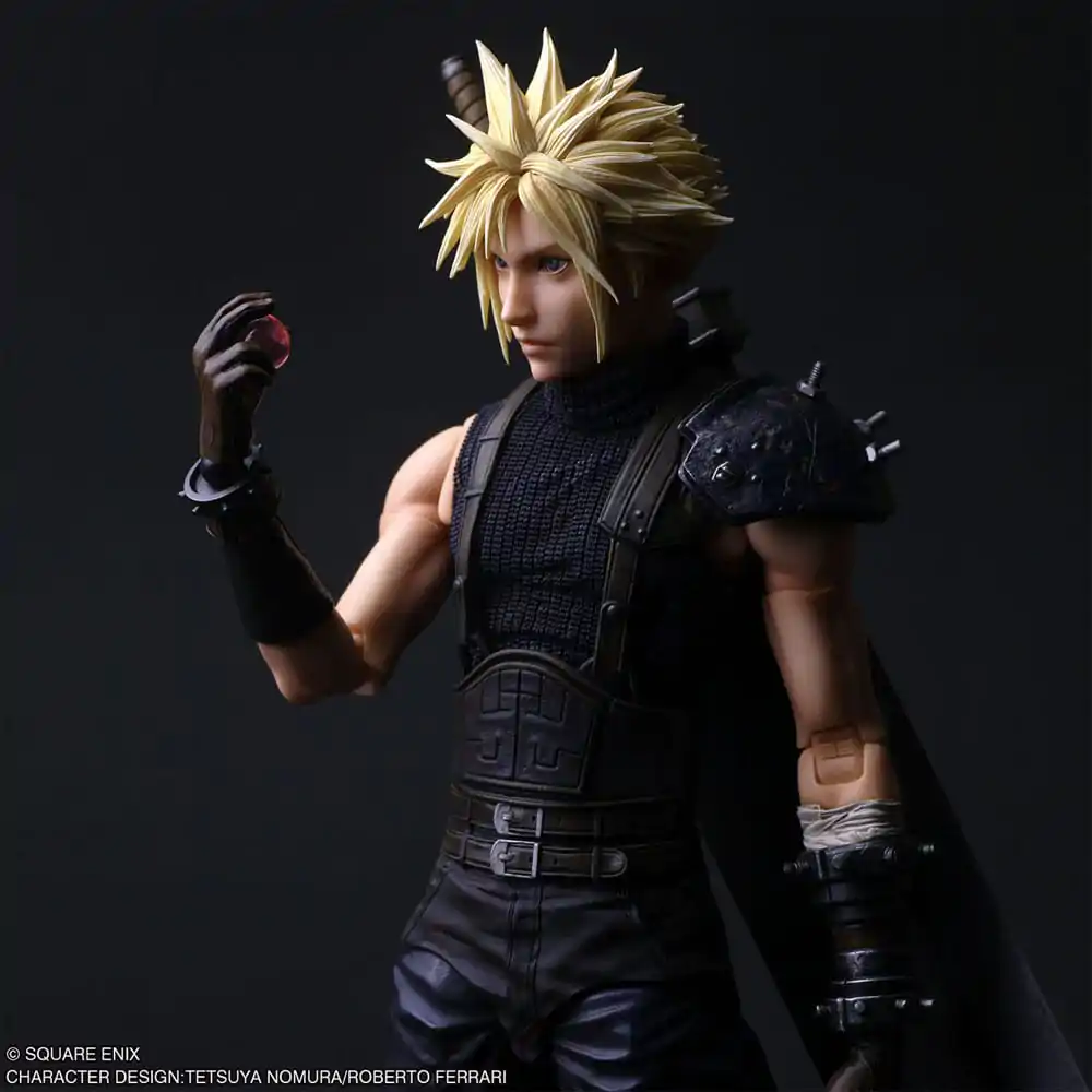 Final Fantasy VII Rebirth Play Arts Shin akcijska figura Cloud Strife 27 cm fotografija izdelka