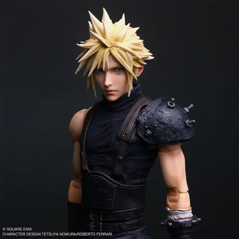 Final Fantasy VII Rebirth Play Arts Shin akcijska figura Cloud Strife 27 cm fotografija izdelka