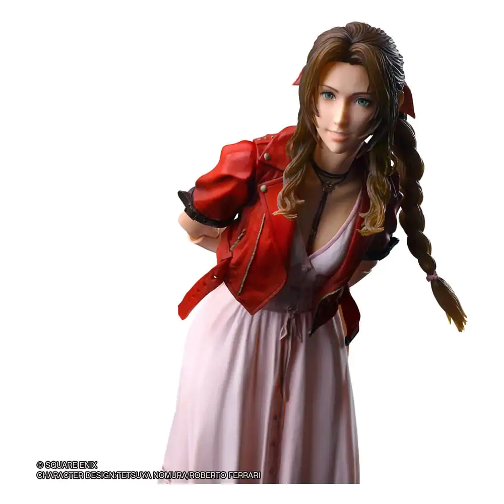 Final Fantasy VII Rebirth Play Kai Arts akcijska figura Aerith Gainsborough 24 cm fotografija izdelka