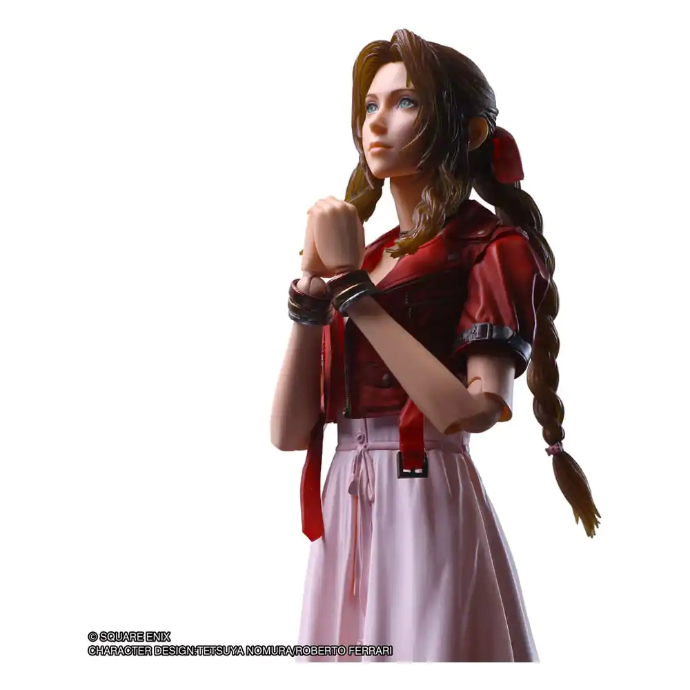 Final Fantasy VII Rebirth Play Kai Arts akcijska figura Aerith Gainsborough 24 cm fotografija izdelka