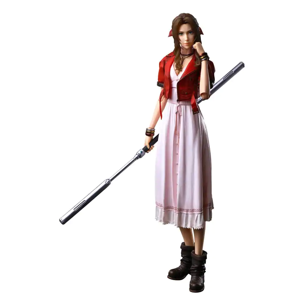 Final Fantasy VII Rebirth Play Kai Arts akcijska figura Aerith Gainsborough 24 cm fotografija izdelka