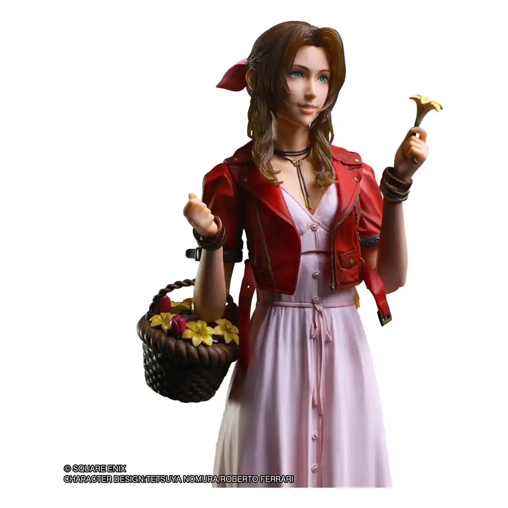 Final Fantasy VII Rebirth Play Kai Arts akcijska figura Aerith Gainsborough 24 cm fotografija izdelka