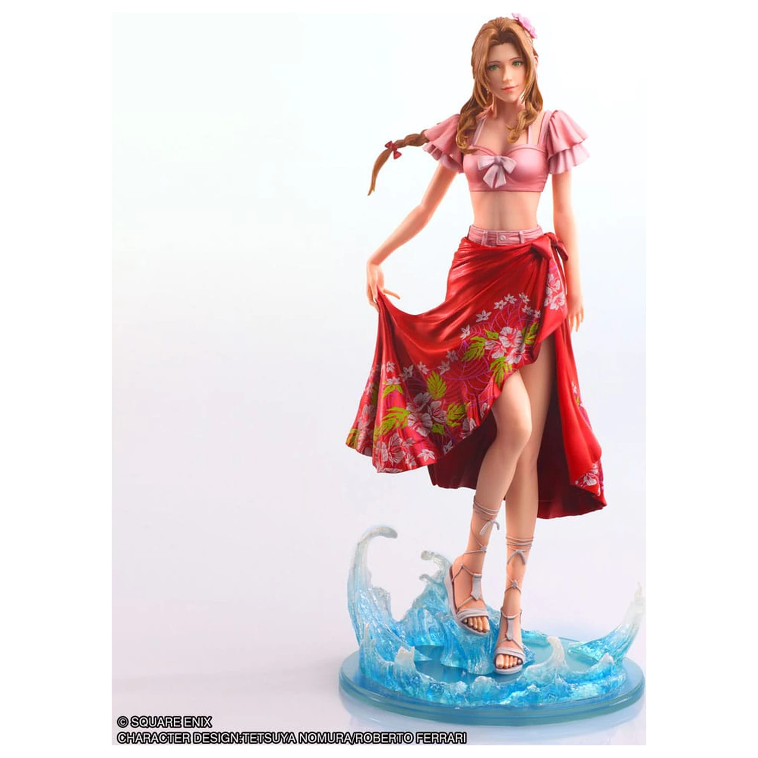 Final Fantasy VII Rebirth Static Arts Gallery Kip Aerith Gainsborough (Swimsuit Ver.) 26 cm fotografija izdelka