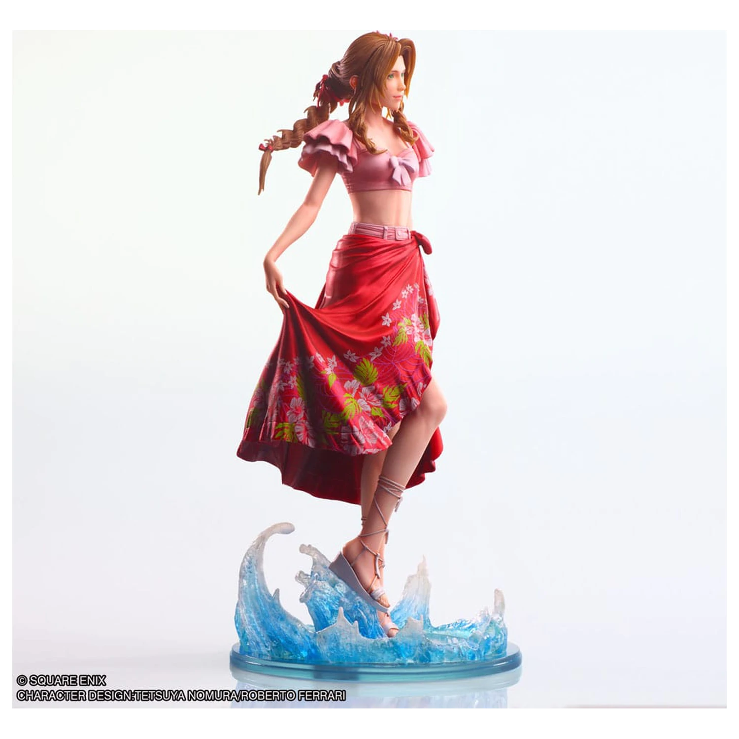 Final Fantasy VII Rebirth Static Arts Gallery Kip Aerith Gainsborough (Swimsuit Ver.) 26 cm fotografija izdelka
