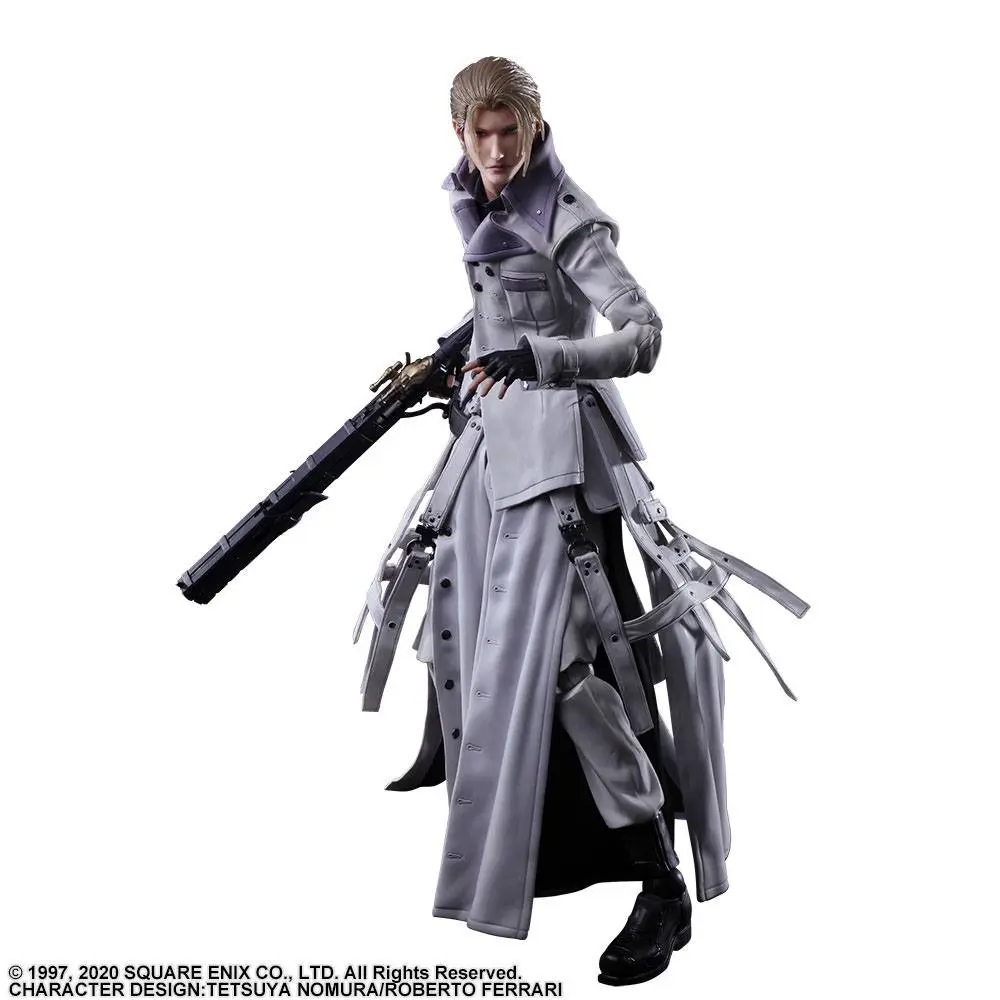 Final Fantasy VII Remake Play Arts Kai akcijska figura Rufus 27 cm fotografija izdelka