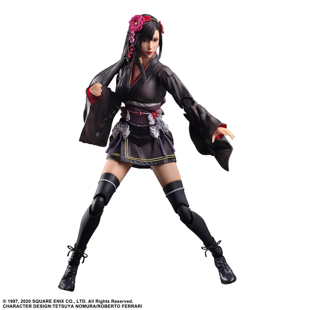 Final Fantasy VII Remake Play Arts Kai akcijska figura Tifa Lockhart Exotic Dress Ver. 25 cm fotografija izdelka