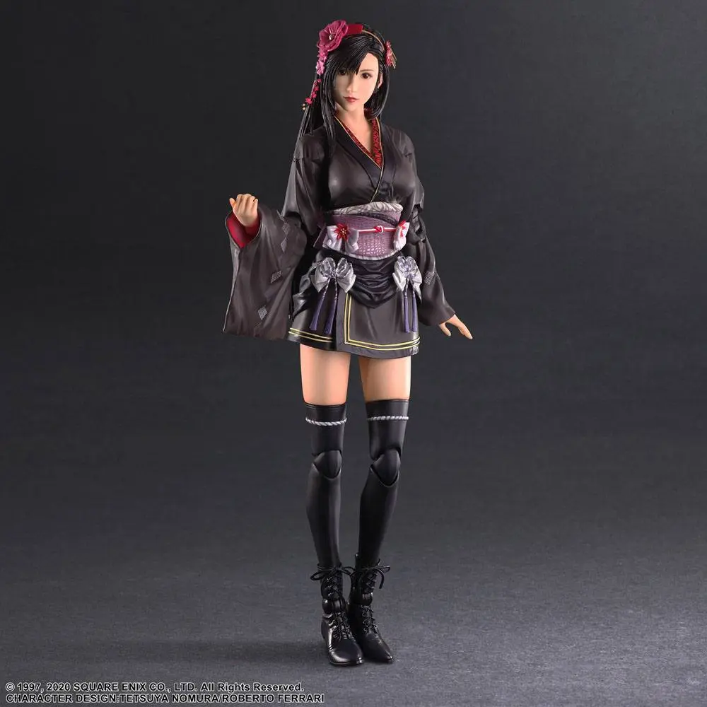 Final Fantasy VII Remake Play Arts Kai akcijska figura Tifa Lockhart Exotic Dress Ver. 25 cm fotografija izdelka