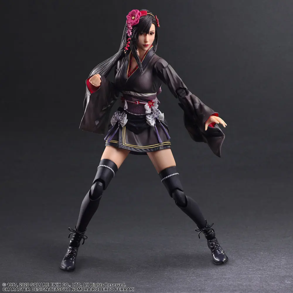 Final Fantasy VII Remake Play Arts Kai akcijska figura Tifa Lockhart Exotic Dress Ver. 25 cm fotografija izdelka