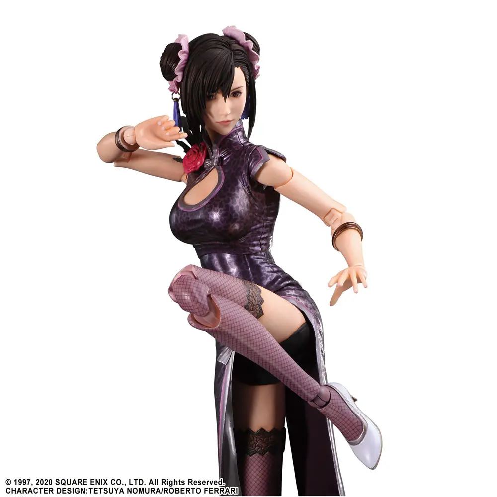 Final Fantasy VII Remake Play Arts Kai akcijska figura Tifa Lockhart Sporty Dress Ver. 25 cm fotografija izdelka