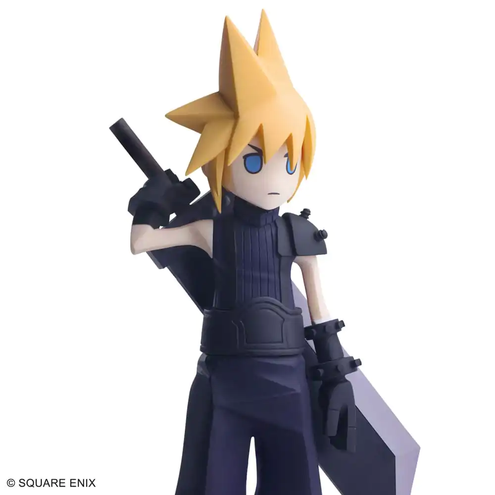 Final Fantasy VII Remake Static Arts Mini Kip Cloud Strife 15 cm fotografija izdelka