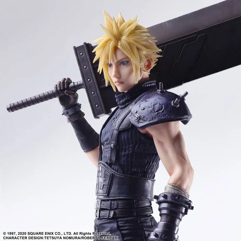 Final Fantasy VII Remake Static Arts Gallery Kip Cloud Strife 26 cm fotografija izdelka