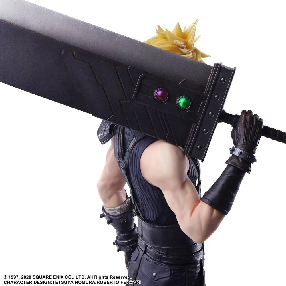 Final Fantasy VII Remake Static Arts Gallery Kip Cloud Strife 26 cm fotografija izdelka