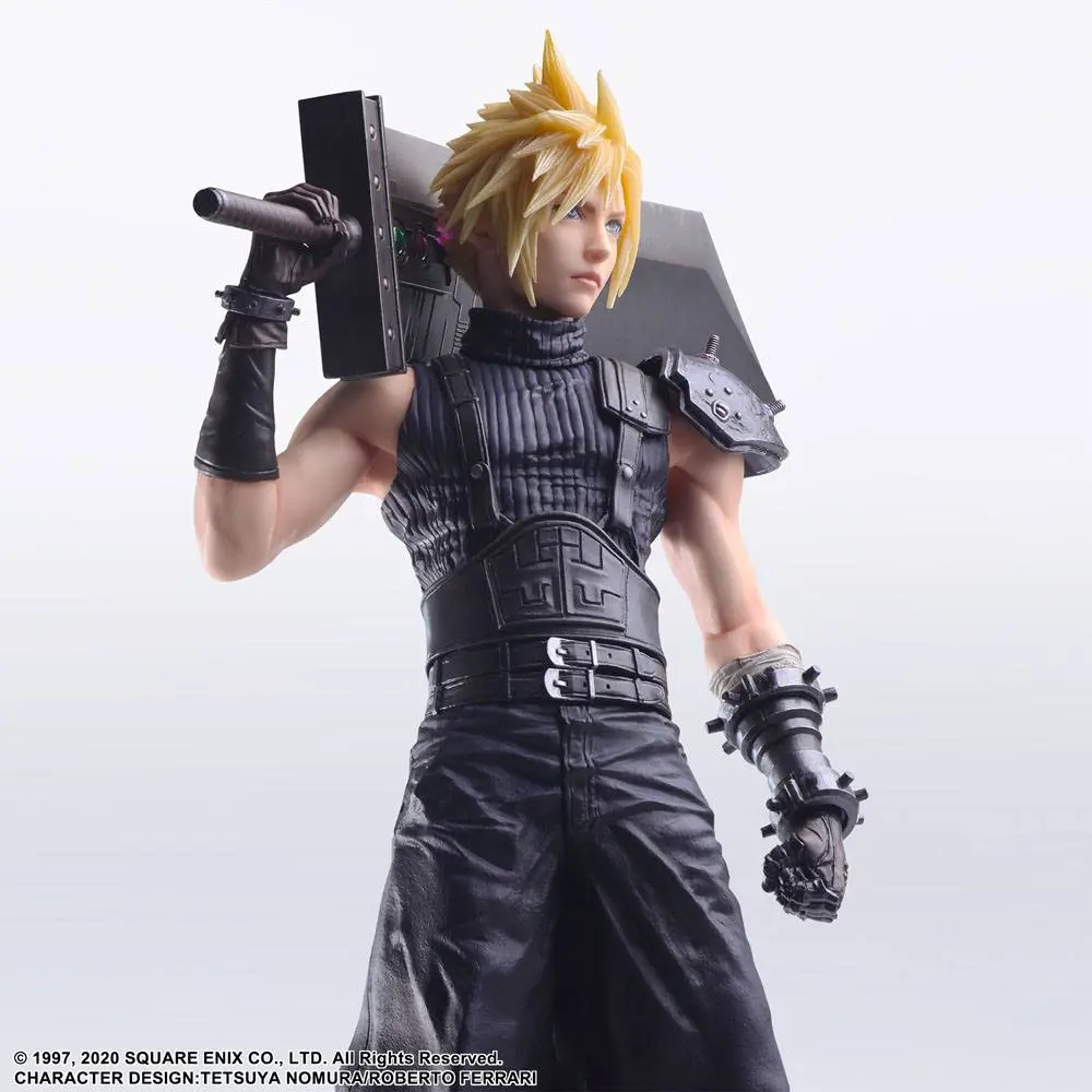 Final Fantasy VII Remake Static Arts Gallery Kip Cloud Strife 26 cm fotografija izdelka