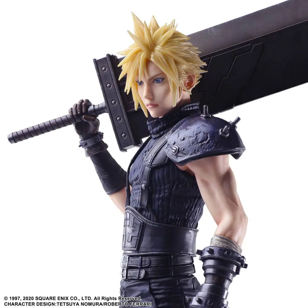 Final Fantasy VII Remake Static Arts Gallery Kip Cloud Strife 26 cm fotografija izdelka