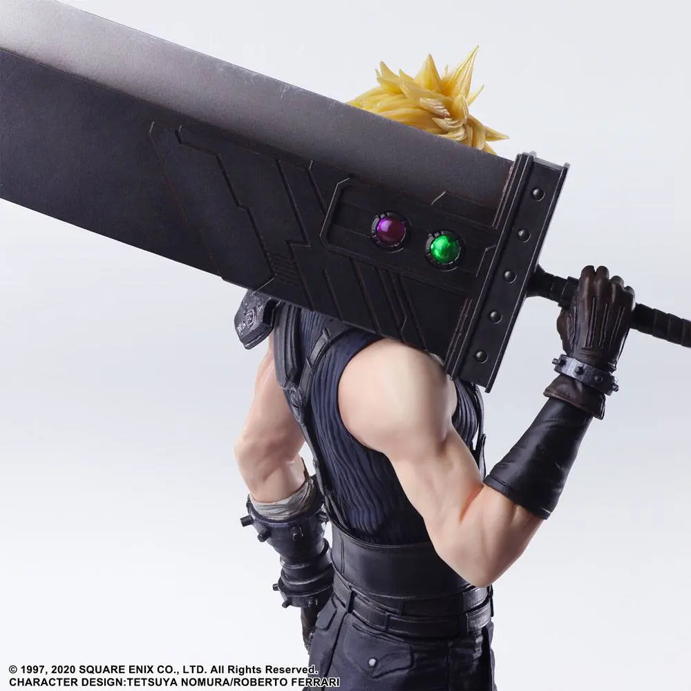 Final Fantasy VII Remake Static Arts Gallery Kip Cloud Strife 26 cm fotografija izdelka