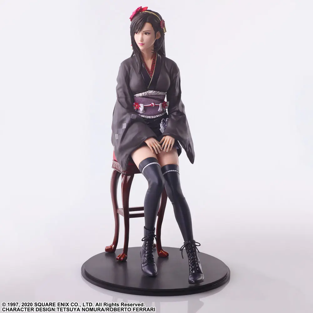 Final Fantasy VII Remake Static Arts Gallery Kip Tifa Lockhart Exotic Dress Ver. 23 cm fotografija izdelka