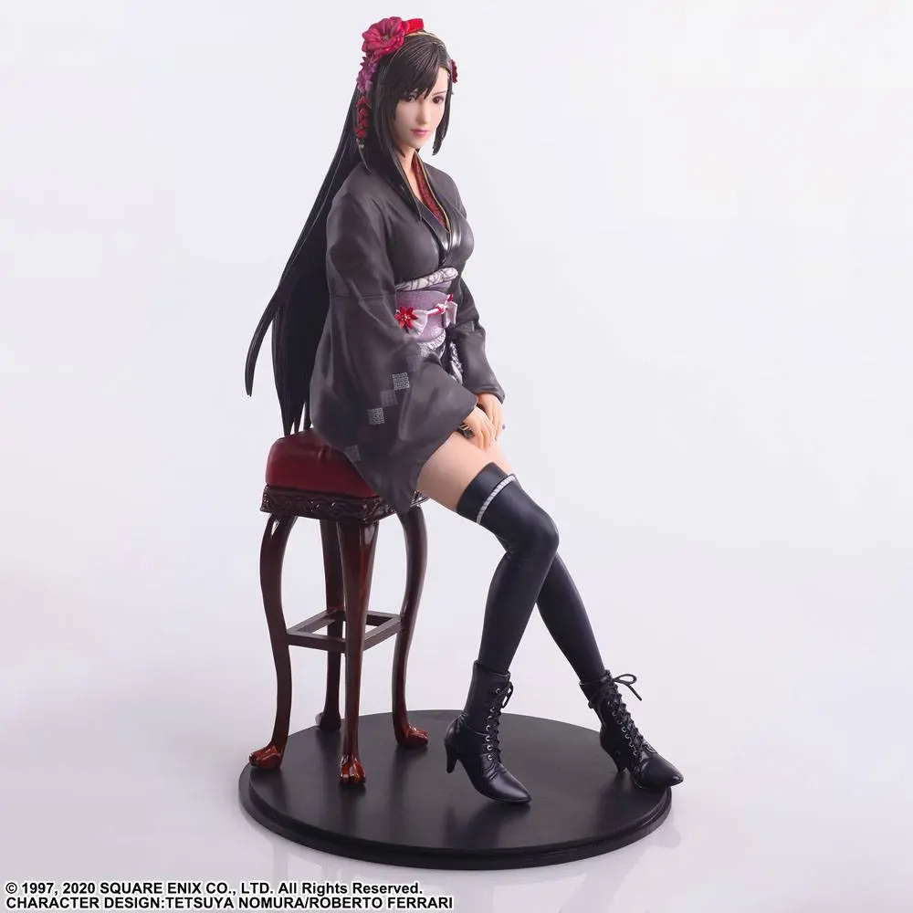 Final Fantasy VII Remake Static Arts Gallery Kip Tifa Lockhart Exotic Dress Ver. 23 cm fotografija izdelka