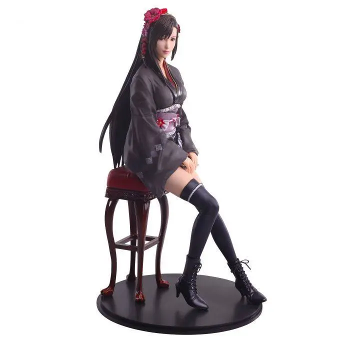 Final Fantasy VII Remake Static Arts Gallery Kip Tifa Lockhart Exotic Dress Ver. 23 cm fotografija izdelka