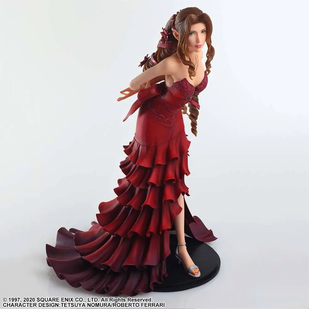 Final Fantasy VII Remake Static Arts Gallery Kip Aerith Gainsborough Obleka Ver. 24 cm fotografija izdelka