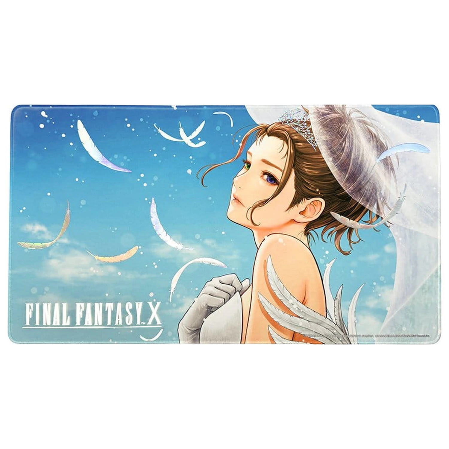 Final Fantasy X Igralna podloga Yuna Wedding Dress Foil Stamp Ver. fotografija izdelka