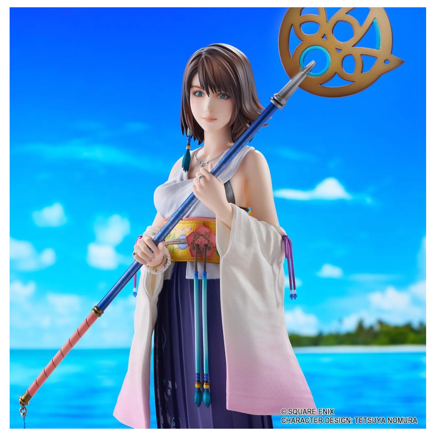 Final Fantasy X Yuna figurica v merilu 26 cm fotografija izdelka