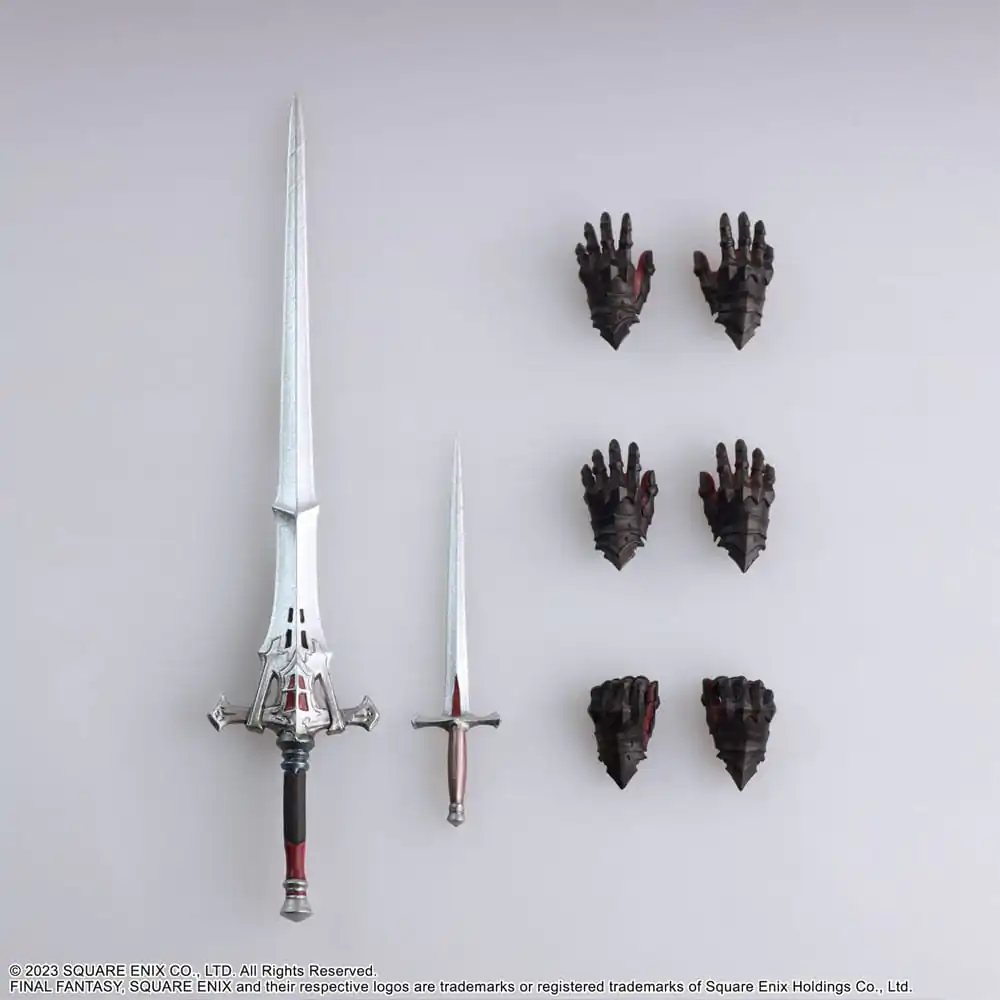 Final Fantasy XVI Bring Arts akcijska figura set Clive Rosfield & Torgal fotografija izdelka