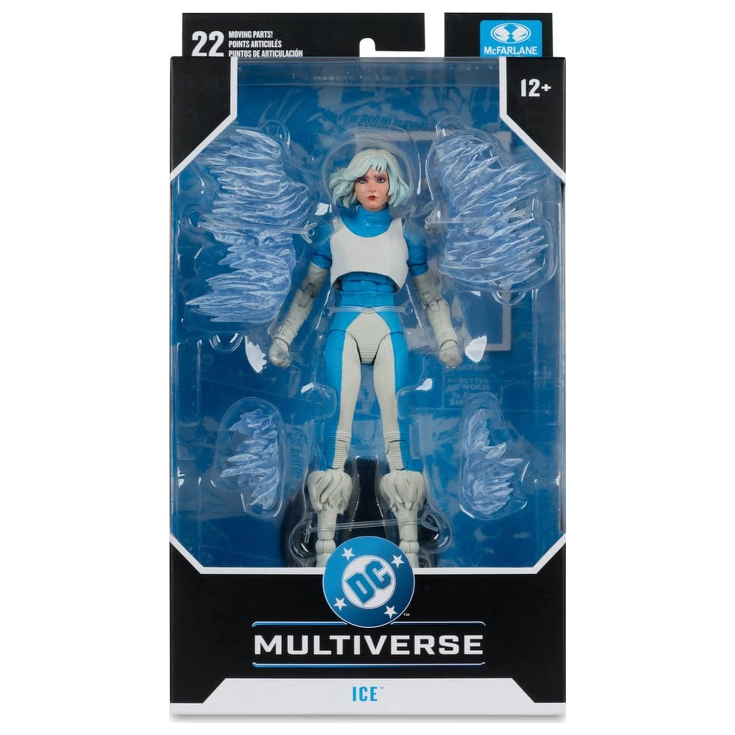 Fire & Ice: Welcome to Smallville DC Multiverse akcijska figura Ice 17 cm fotografija izdelka