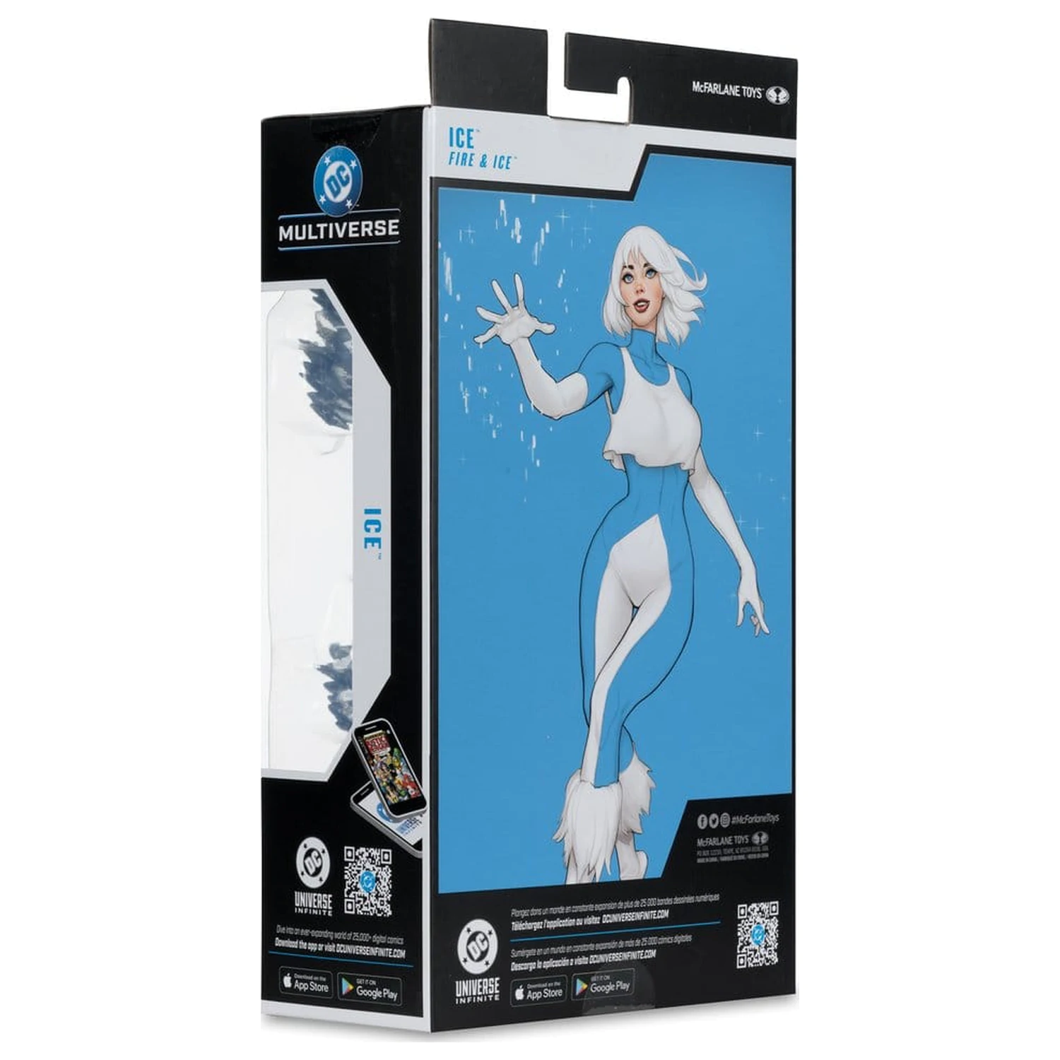 Fire & Ice: Welcome to Smallville DC Multiverse akcijska figura Ice 17 cm fotografija izdelka