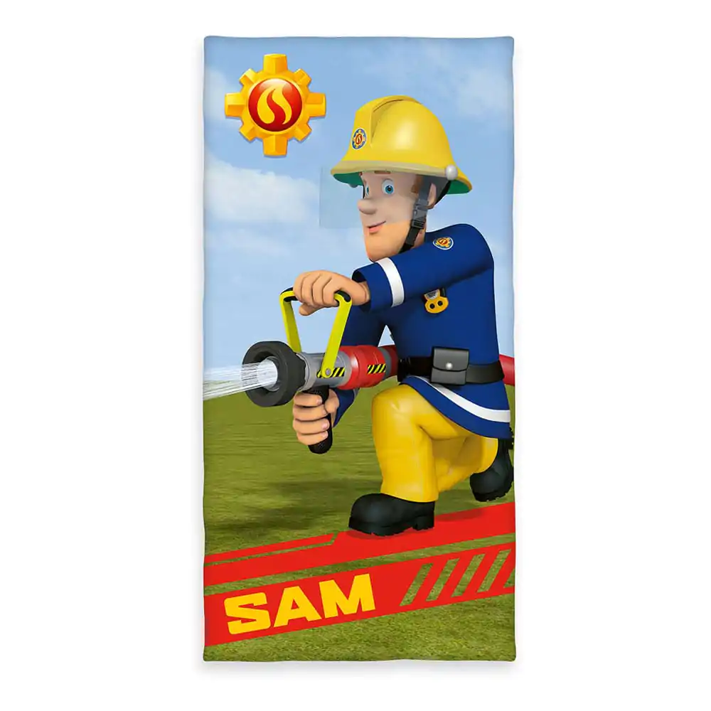 Fireman Sam Velour Brisača 75 x 150 cm fotografija izdelka