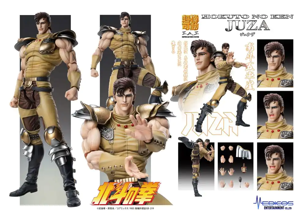 Fist of the North Star akcijska figura Chozokado Juza 18 cm fotografija izdelka