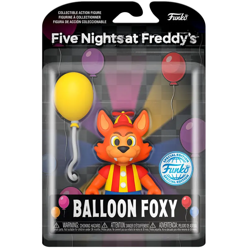 Five Nights at Freddy's Akcijska Figura Balloon Foxy 13 cm fotografija izdelka