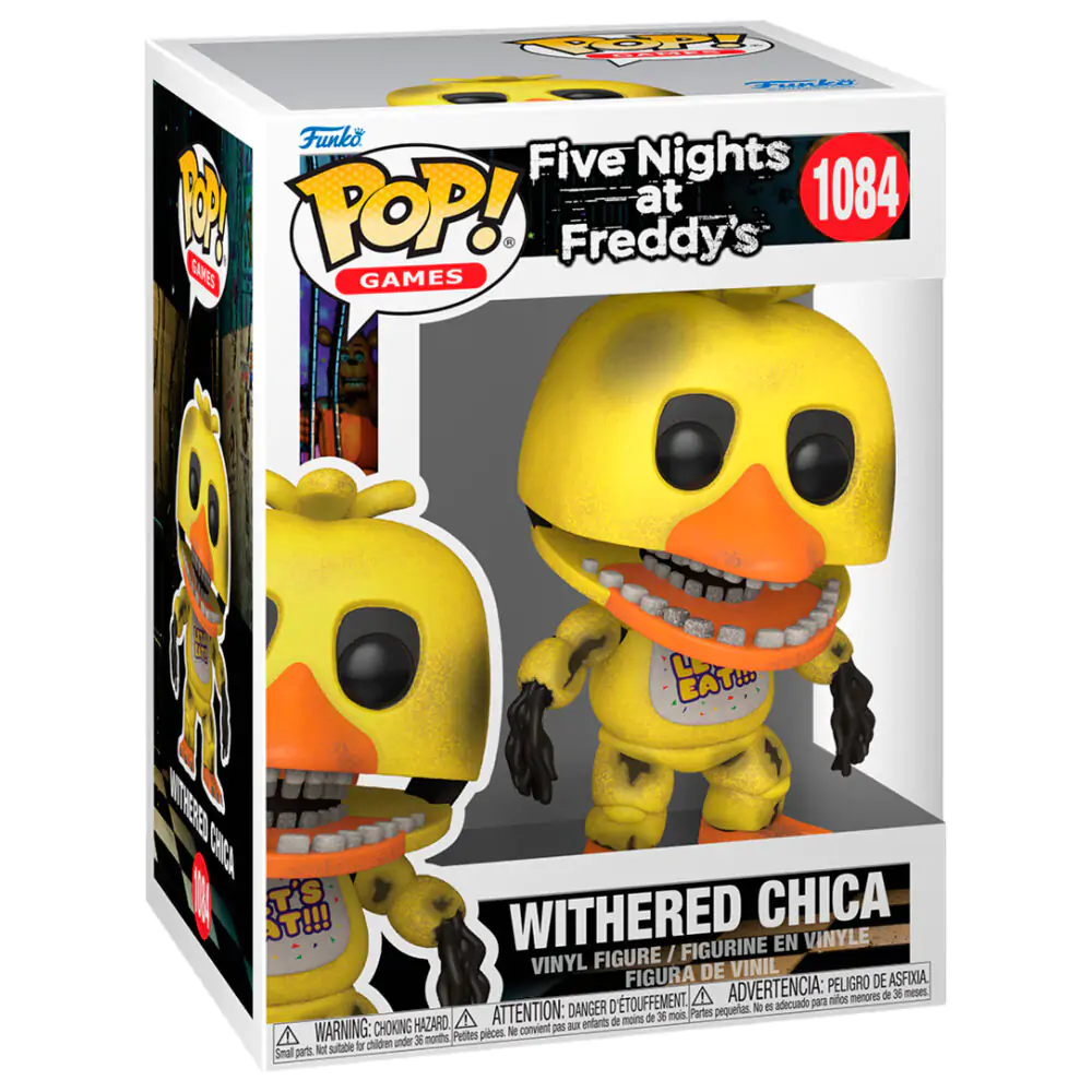 Five Nights at Freddy's Funko POP! Vinilna Figura Withered Chica 9 cm fotografija izdelka