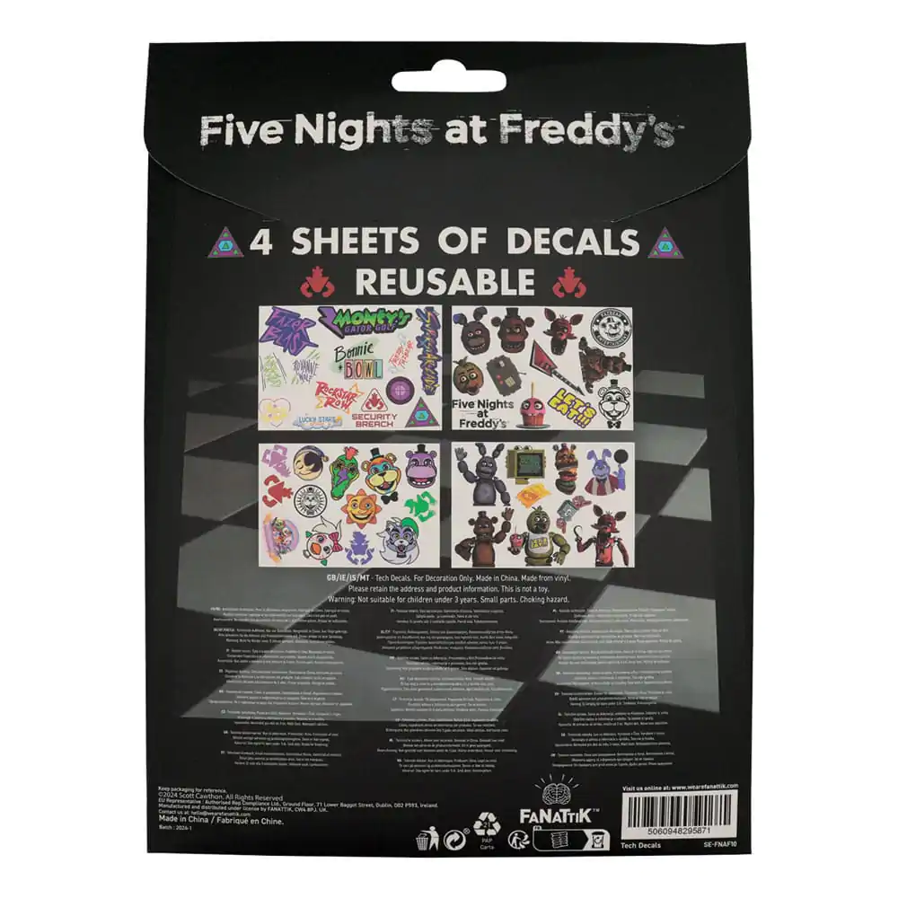 Five Nights at Freddy's paket tehničnih nalepk fotografija izdelka