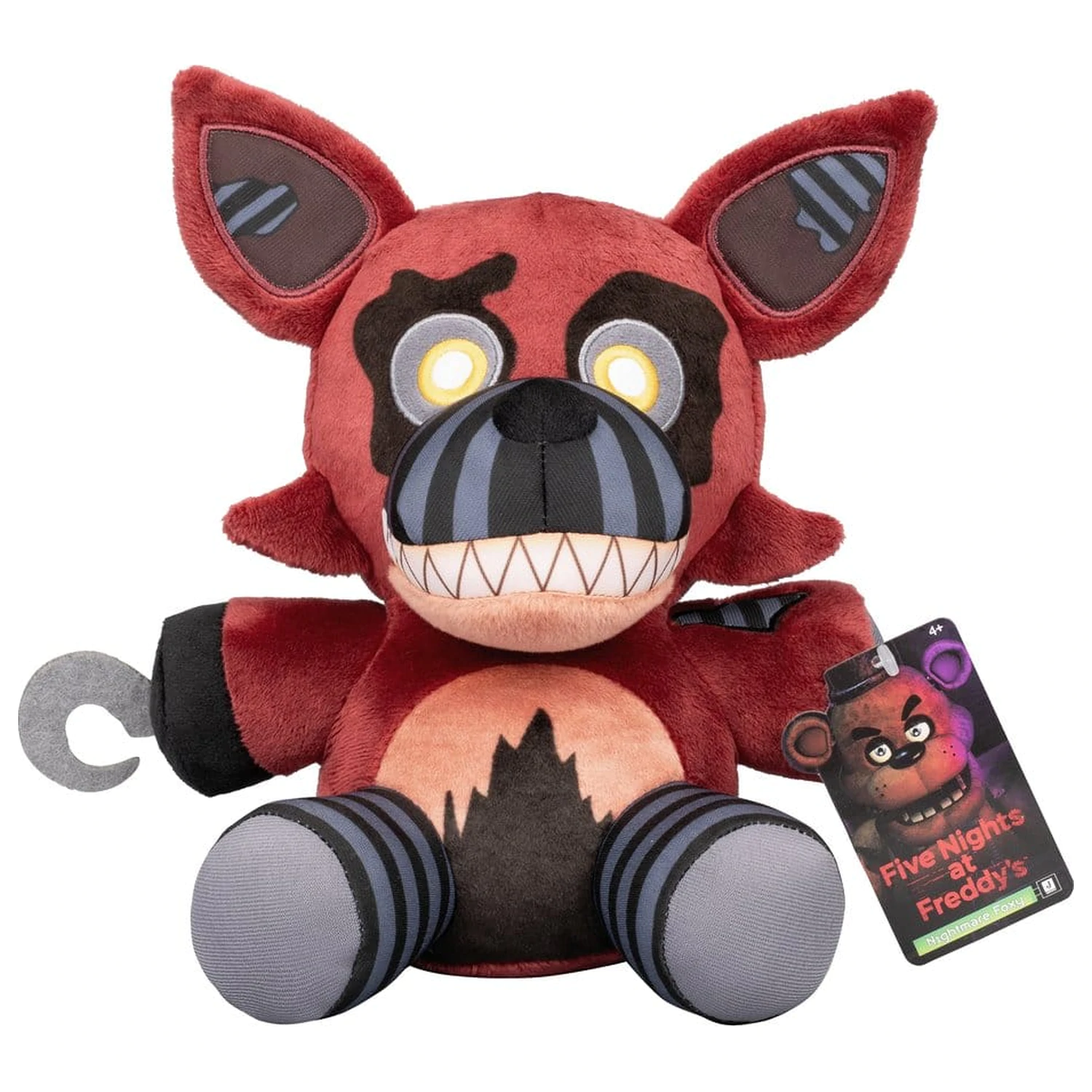 Five Nights at Freddy's Core plišasta figura Nightmare Foxy (FNAF 4) 20 cm fotografija izdelka
