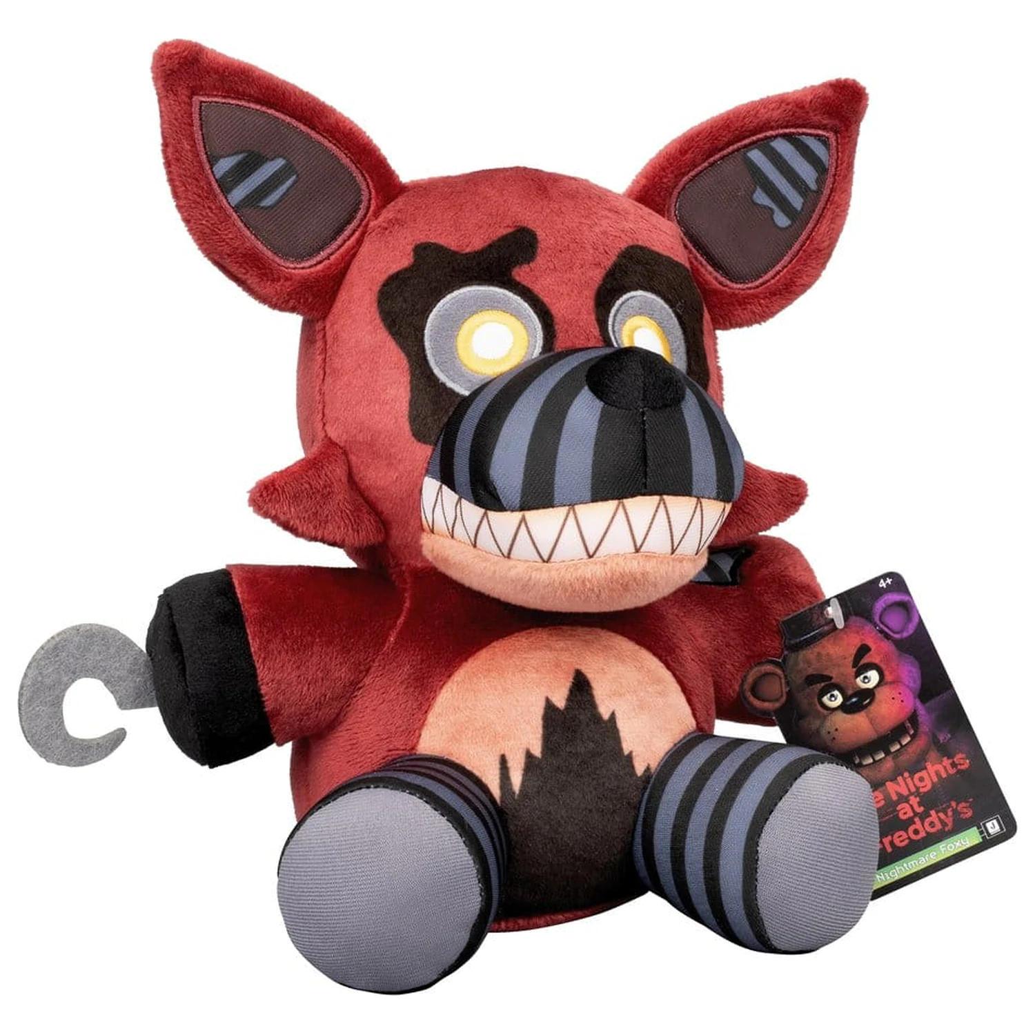 Five Nights at Freddy's Core plišasta figura Nightmare Foxy (FNAF 4) 20 cm fotografija izdelka