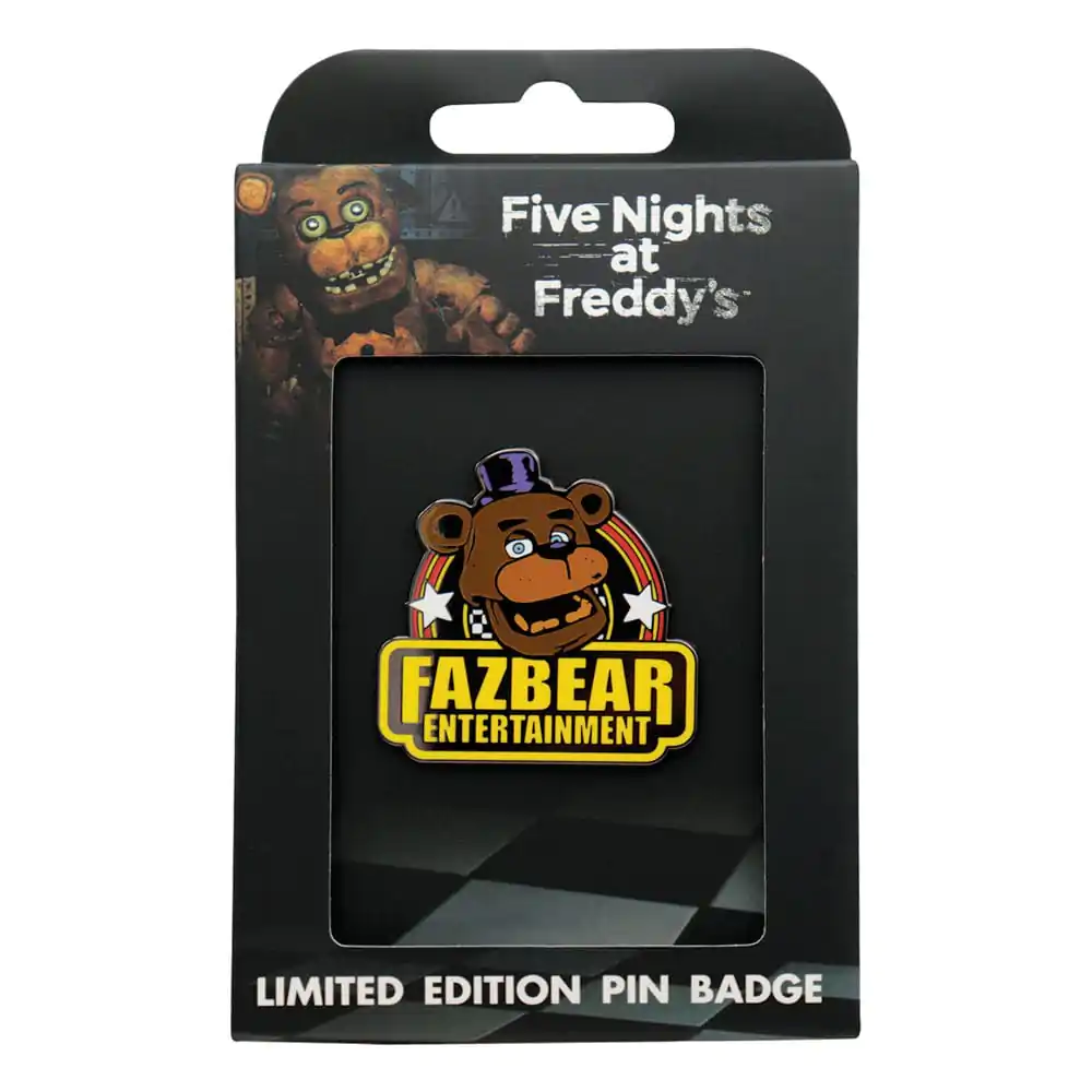 Five Nights at Freddy´s Pin Značka Fazbear Entertainment Limited Edition fotografija izdelka