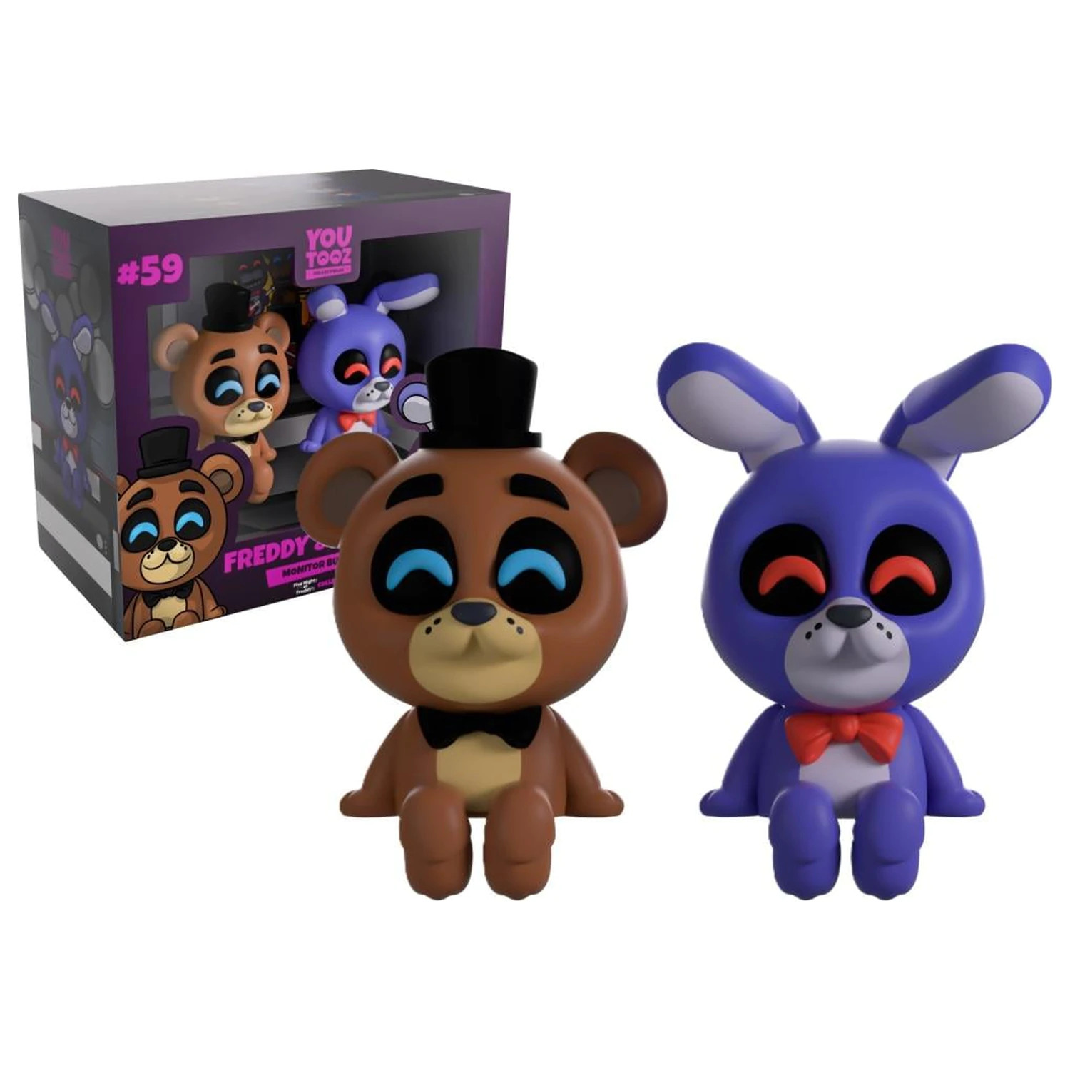 Five Nights at Freddy's Freddy & Bonnie Monitor Buddiez figurici 6 cm fotografija izdelka