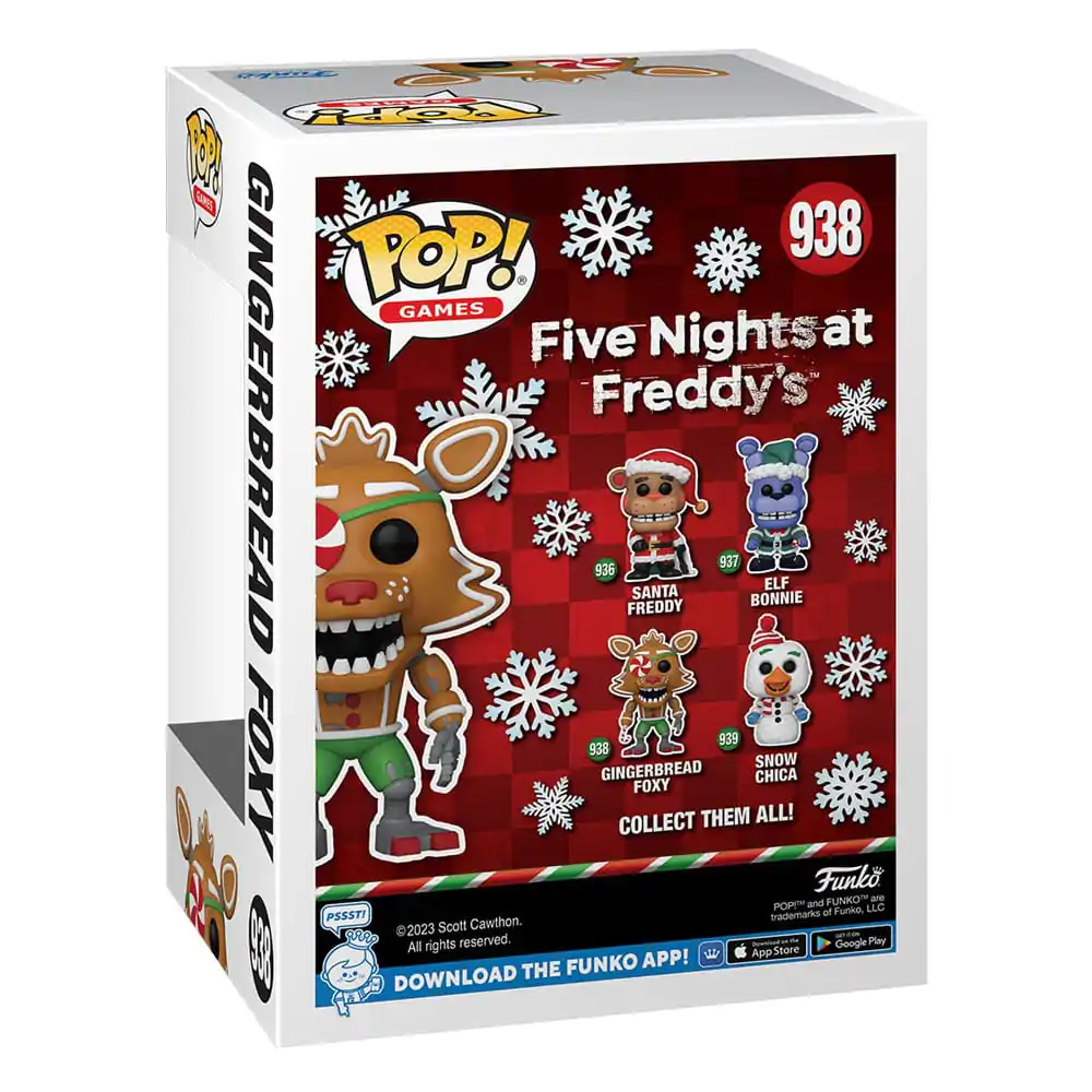 Five Nights at Freddy's POP! Games Vinil Figurica Holiday Foxy 9 cm fotografija izdelka