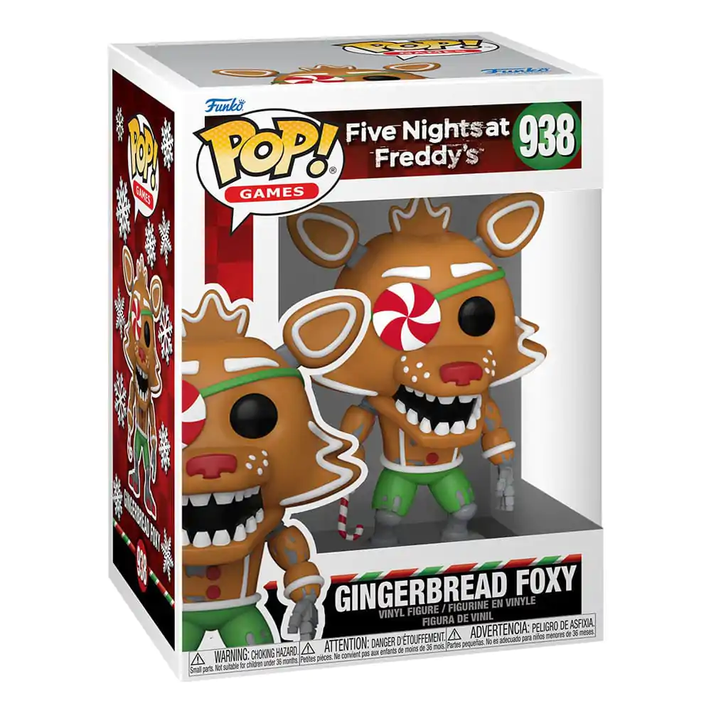 Five Nights at Freddy's POP! Games Vinil Figurica Holiday Foxy 9 cm fotografija izdelka