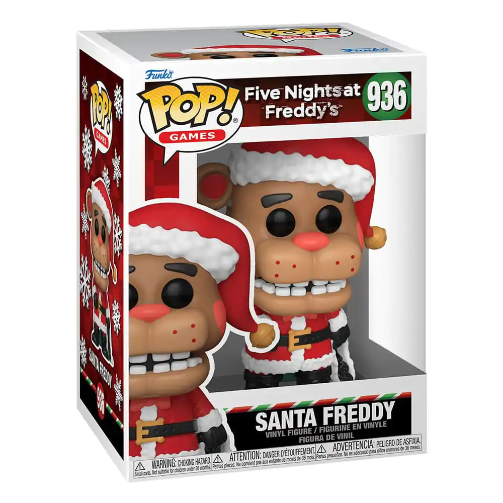 Five Nights at Freddy's POP! Games Vinil Figura Holiday Freddy Fazbear 9 cm fotografija izdelka