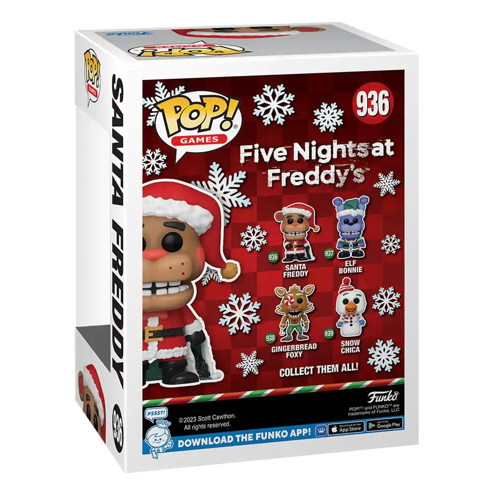 Five Nights at Freddy's POP! Games Vinil Figura Holiday Freddy Fazbear 9 cm fotografija izdelka