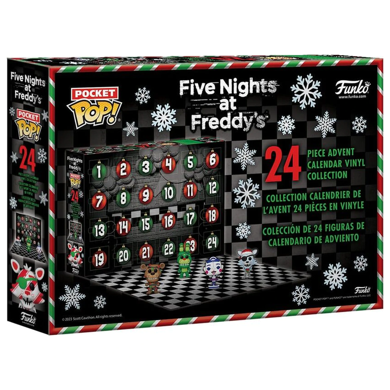 Five Nights at Freddy's Pocket POP! adventni koledar fotografija izdelka