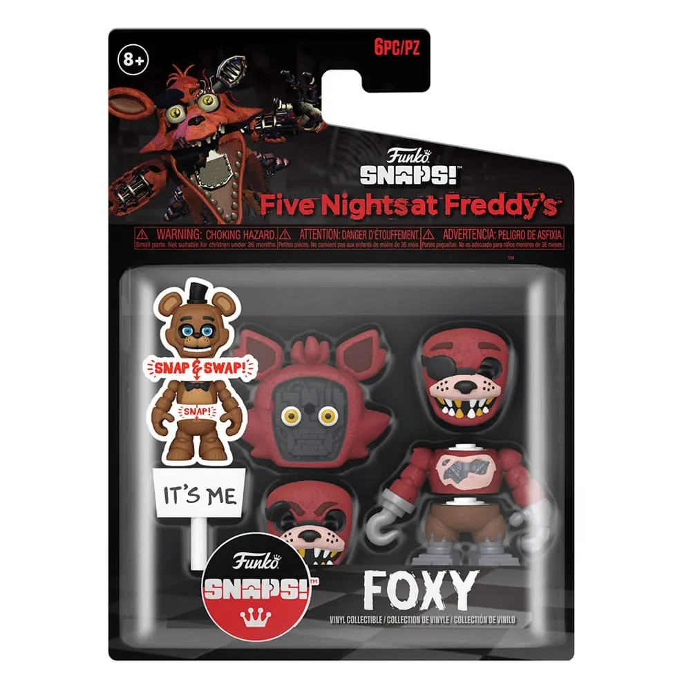 Five Nights at Freddy's Snap akcijska figura Foxy 9 cm fotografija izdelka