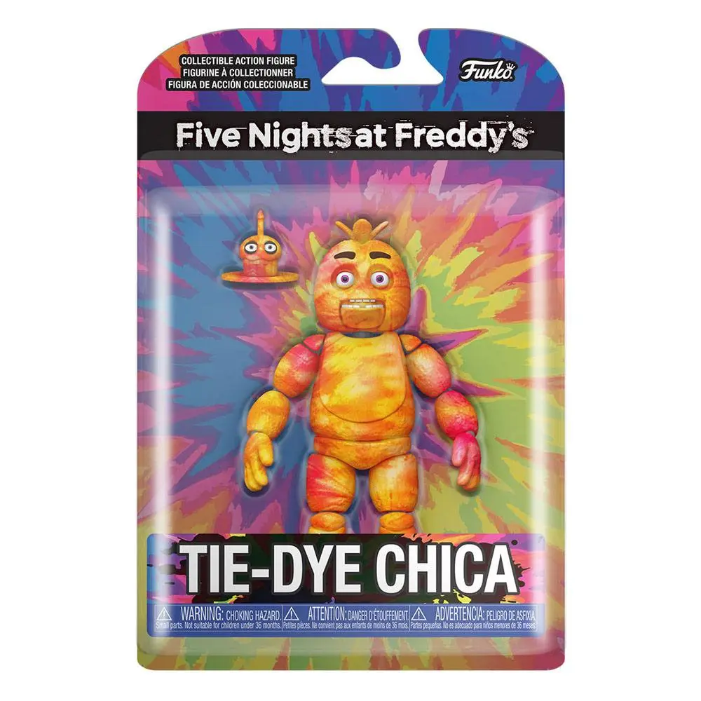 Five Nights at Freddy's akcijska figura TieDye Chica 13 cm fotografija izdelka