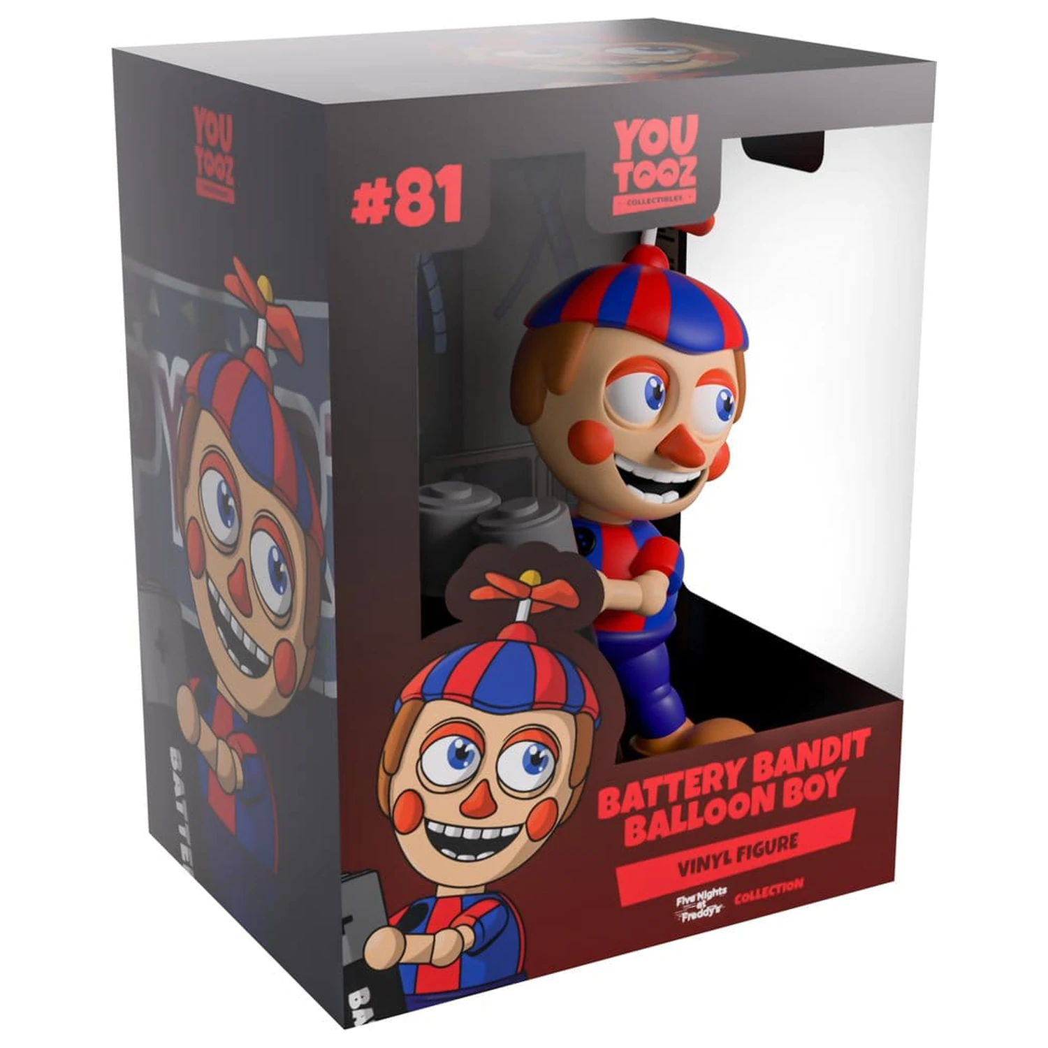 Five Nights at Freddy's vinilna figura Battery Balloon Boy 12 cm fotografija izdelka