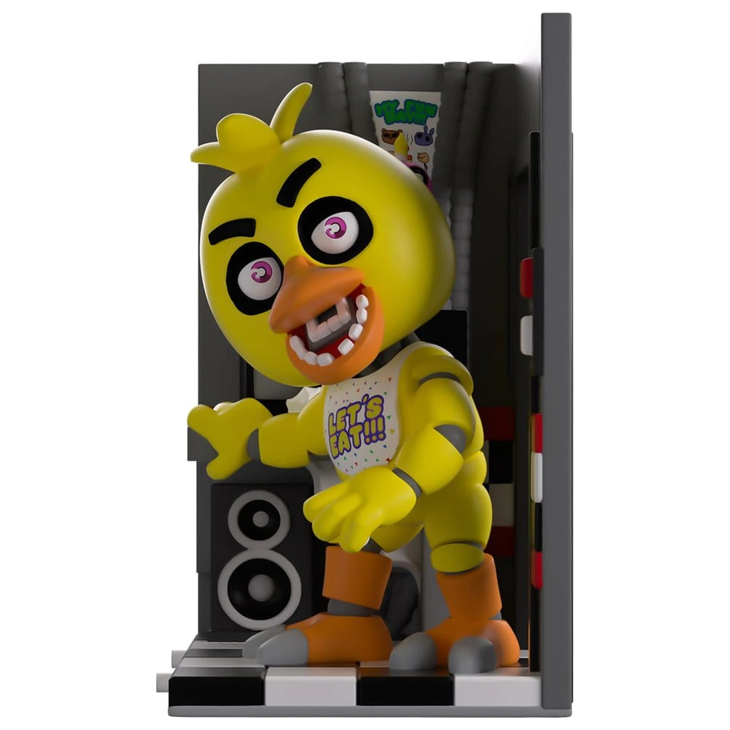 Five Nights at Freddy's vinilna figura Chica in East Hall 13 cm fotografija izdelka