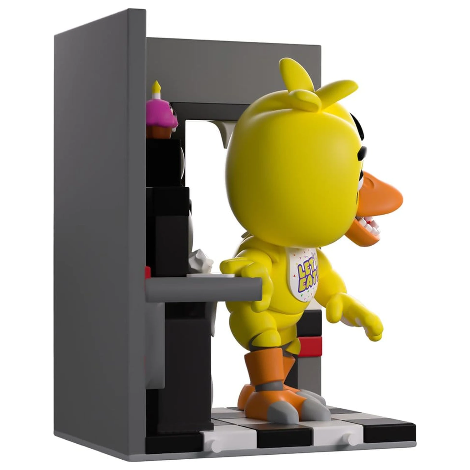 Five Nights at Freddy's vinilna figura Chica in East Hall 13 cm fotografija izdelka